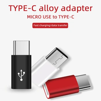Mini Micro-Usb Átalakító, Hogy Ty-C Jack Adapter Android Telefon Támogatja a Töltés Átvitel Típusa-C Splitter Széles Kompatibilitás