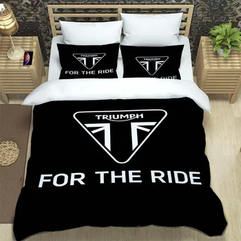 T-Triumph logó Ágynemű Szettek tökéletes ágy készletek beállítása paplanhuzat ágy, paplan ágyneműgarnitúra szett luxus születésnapi ajándék