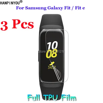3 Db/Sok Samsung Galaxy Fit e Alkalmas-e a Sebességváltó 2 Pro Smart Zenekar Karszalag Lágy TPU Film robbanásbiztos Képernyő Védő